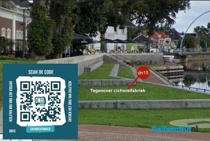 Tegel gelicht over het DNA van Dalfsen - Foto: Ingezonden foto