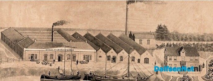 Tegel gelicht over het DNA van Dalfsen - Foto: Ingezonden foto