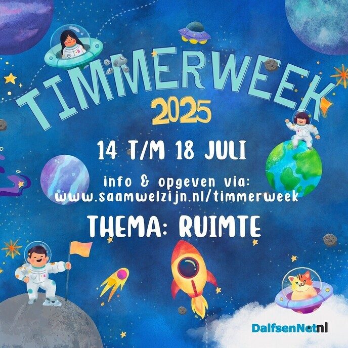 Timmerweek Lemelerveld 2025 aanmelden - Foto: Ingezonden foto