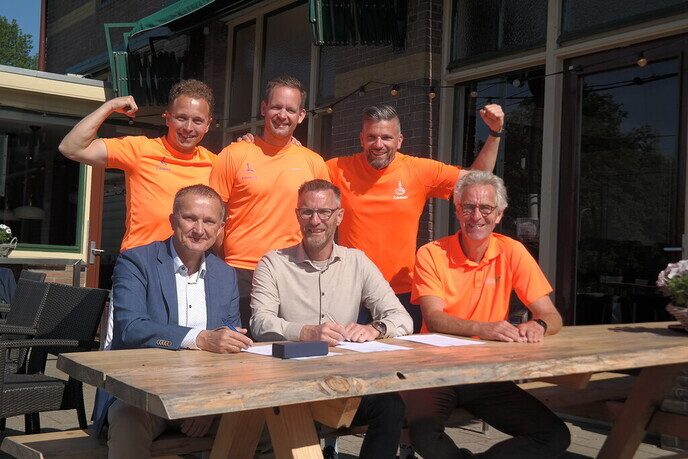 Sponsorcontact Station tot Station Loop - Foto: Hans Keesmaat