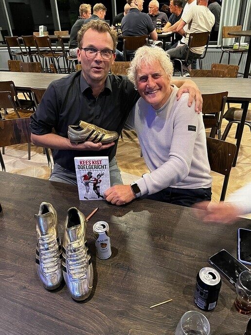 Gezellige sponsoravond met Kees Kist en Danny van den Meiracker - Foto: Ingezonden foto
