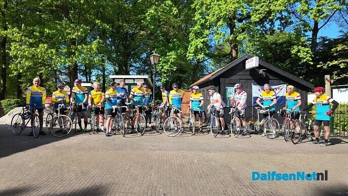 Beelden van de Union retro racefiets toertocht - Foto: Ingezonden foto