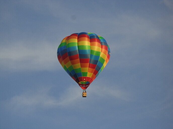  Kleurrijke ballon - Foto: Eigen geleverde foto