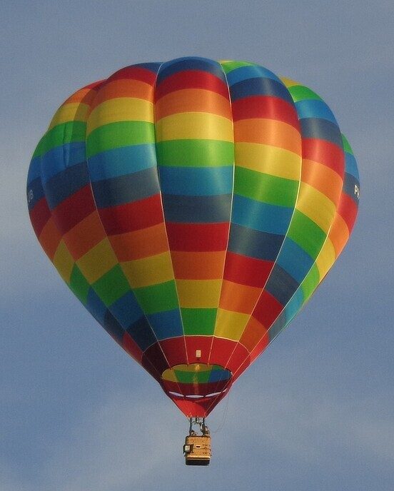  Kleurrijke ballon - Foto: Ingezonden foto