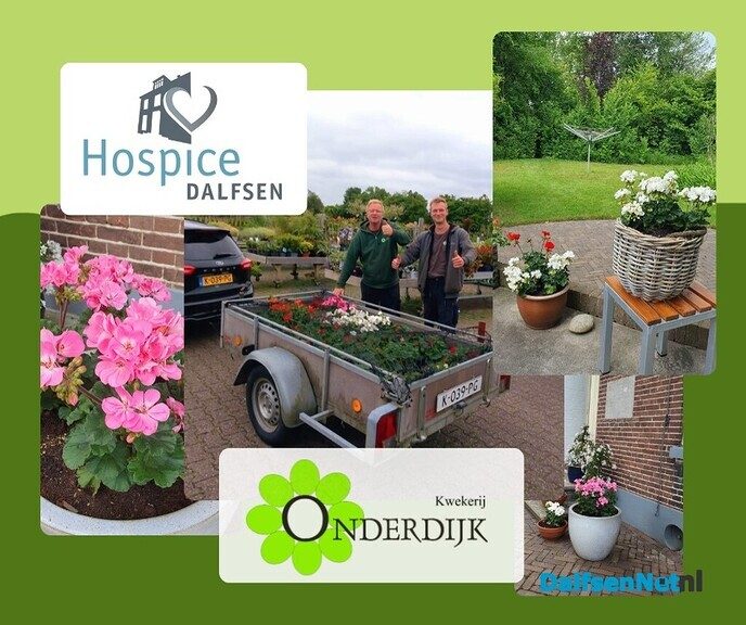 Kleurrijke gift Hospice van Kwekerij Onderdijk - Foto: Ingezonden foto