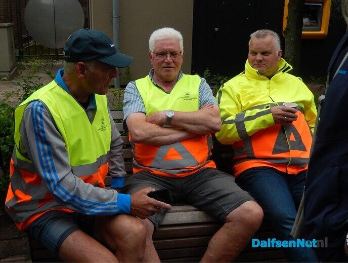 Ze hadden het over de politiek - Foto: Willy