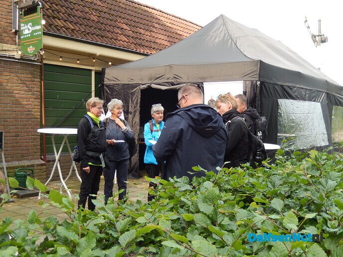 Deelnemers van de “Groene Looper”: wat een bofkonten - Foto: Willy
