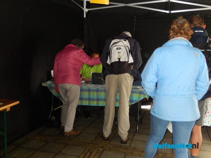 Deelnemers van de “Groene Looper”: wat een bofkonten - Foto: Willy
