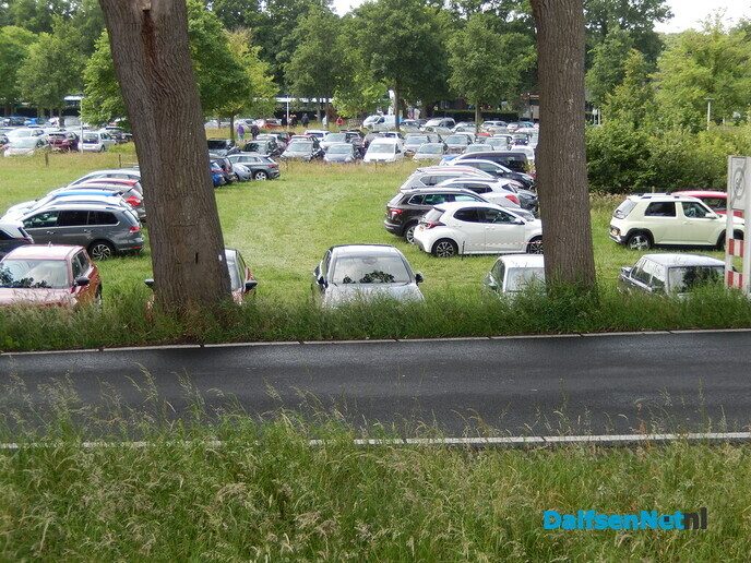 Deelnemers van de “Groene Looper”: wat een bofkonten - Foto: Willy