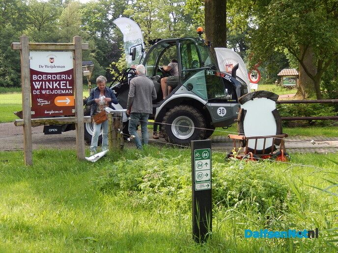 Deelnemers van de “Groene Looper”: wat een bofkonten - Foto: Willy