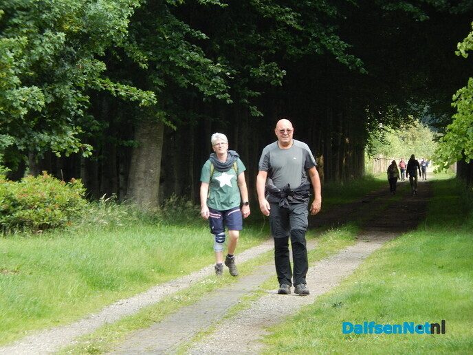 Deelnemers van de “Groene Looper”: wat een bofkonten - Foto: Willy