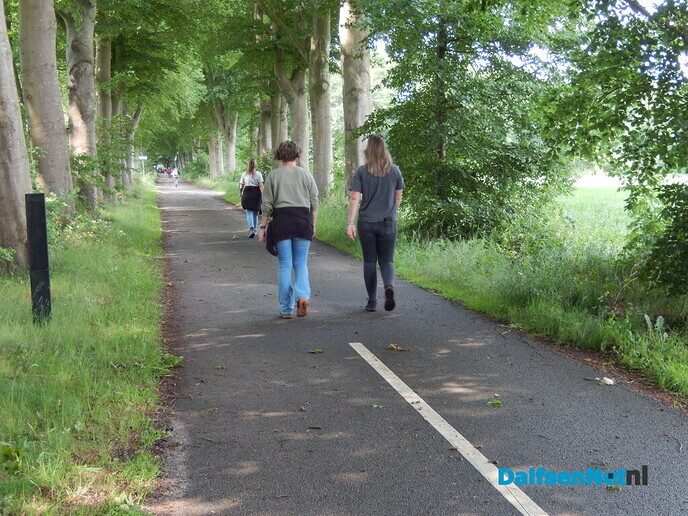 Deelnemers van de “Groene Looper”: wat een bofkonten - Foto: Willy