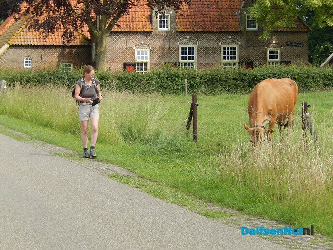 Deelnemers van de “Groene Looper”: wat een bofkonten - Foto: Willy