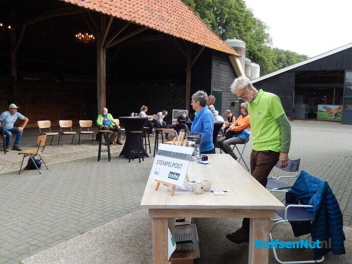 Deelnemers van de “Groene Looper”: wat een bofkonten - Foto: Willy