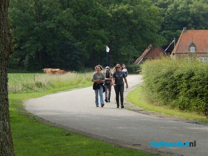 Deelnemers van de “Groene Looper”: wat een bofkonten - Foto: Willy