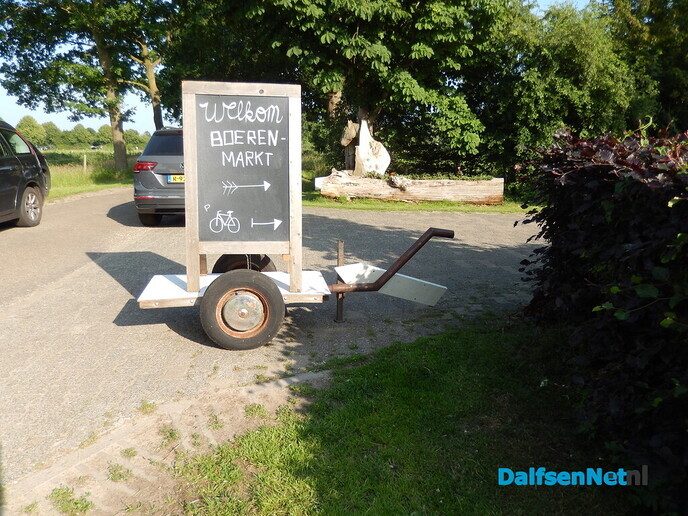 Een gezellige boerenmarkt Buitenplaats Vechterweerd - Foto: Willy