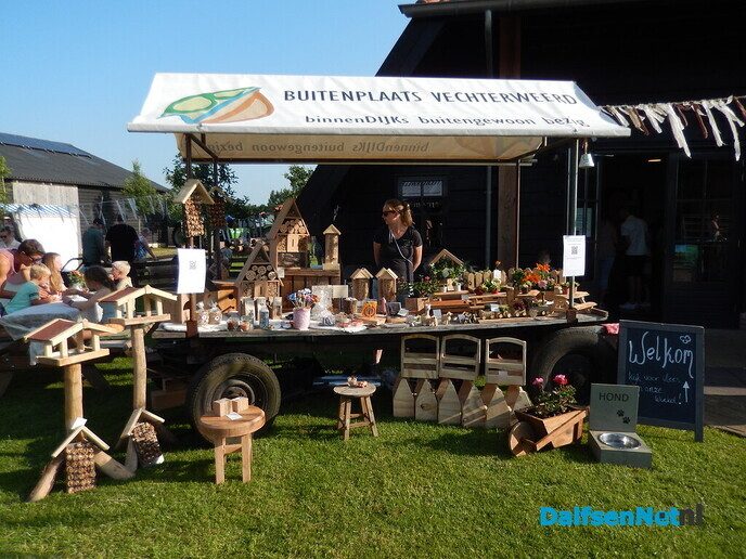 Een gezellige boerenmarkt Buitenplaats Vechterweerd - Foto: Willy