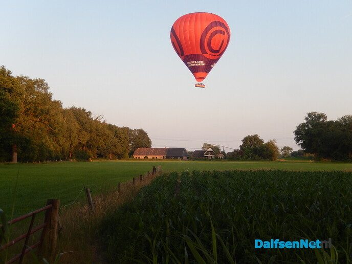 Het was druk in de lucht vanavond - Foto: Willy