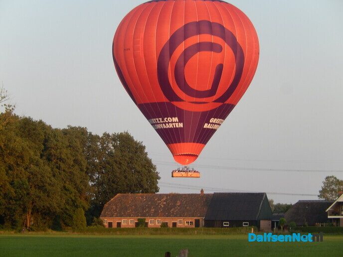 Het was druk in de lucht vanavond - Foto: Willy