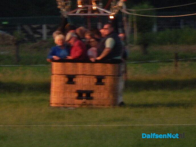 Het was druk in de lucht vanavond - Foto: Willy