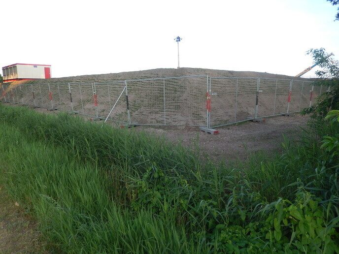 Geen bouwstop asielzoekers centrum Engellandweg - Foto: Ingezonden foto