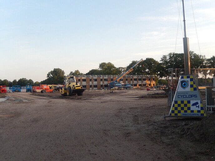 Geen bouwstop asielzoekers centrum Engellandweg - Foto: Ingezonden foto