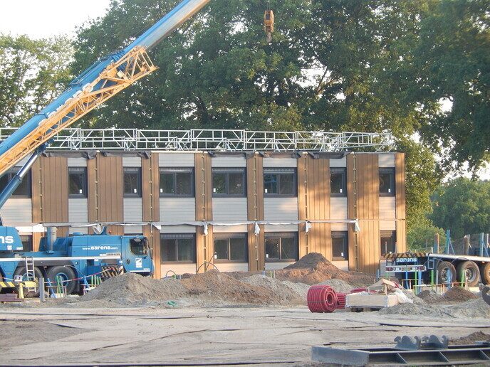 Geen bouwstop asielzoekers centrum Engellandweg - Foto: Ingezonden foto