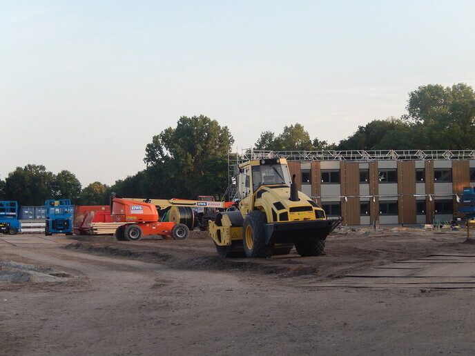 Geen bouwstop asielzoekers centrum Engellandweg - Foto: Ingezonden foto