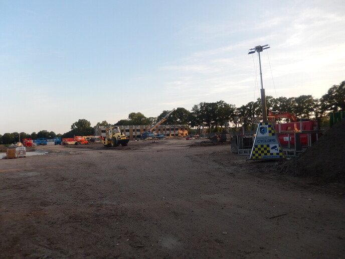 Geen bouwstop asielzoekers centrum Engellandweg - Foto: Ingezonden foto