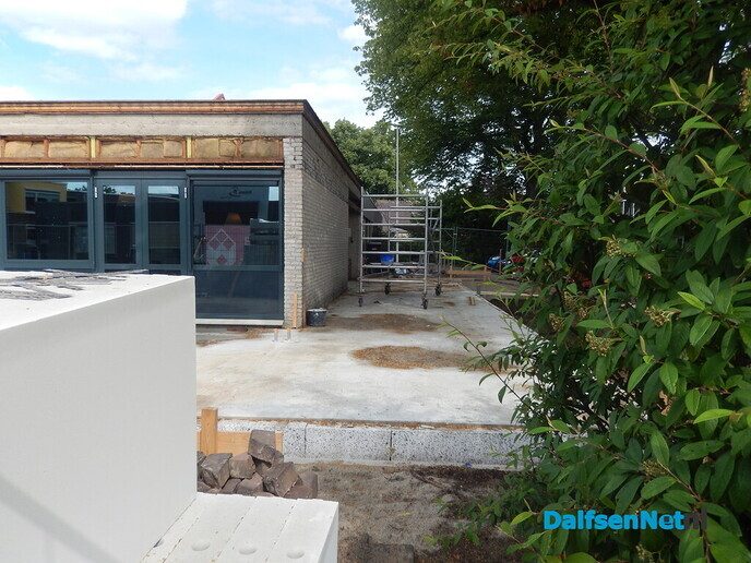 Voortgang verbouwing groepspraktijk huisartsen - Foto: Willy