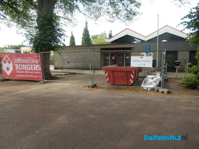 Voortgang verbouwing groepspraktijk huisartsen - Foto: Willy