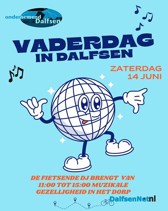 Vaderdag: Gezelligheid in het centrum van Dalfsen - Foto: Ingezonden foto