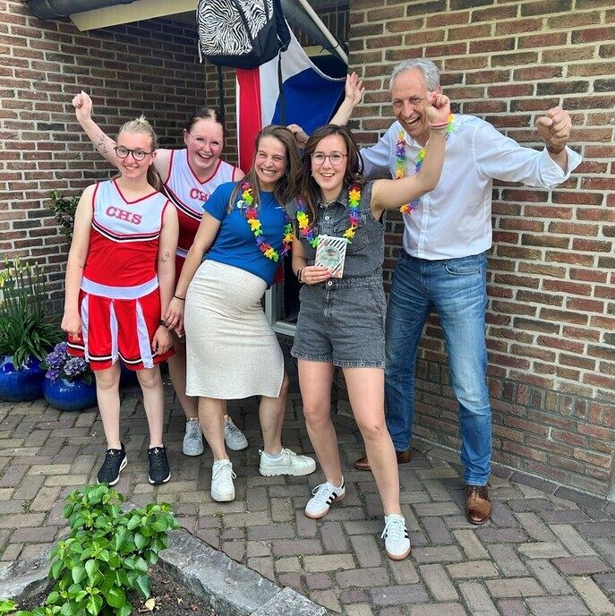 Yes, het is gelukt! Geslaagd! - Foto: Gemeente Dalfsen