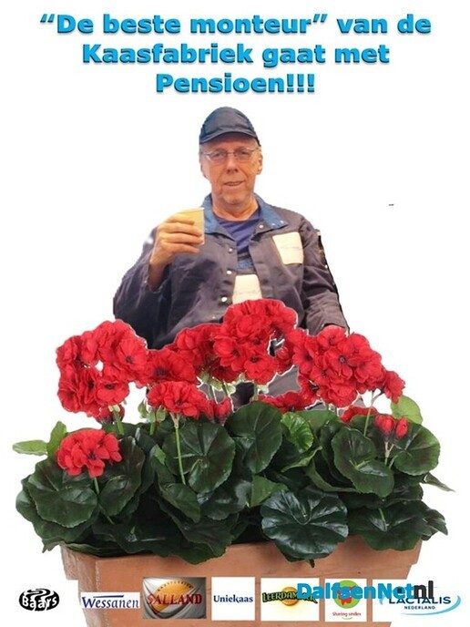Jan Kasper met pensioen!! - Foto: Ingezonden foto