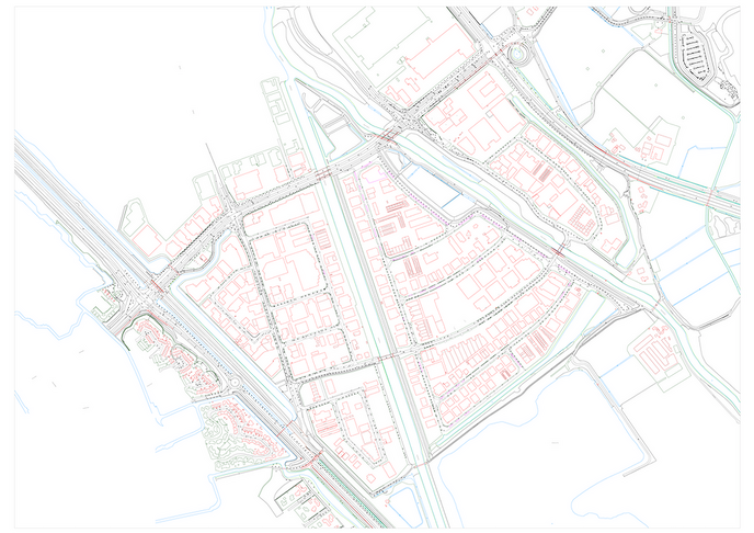Start aanleg parkeerstroken Marslanden - Foto: Ingezonden foto