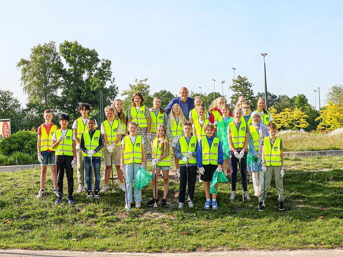 Jongeren houden niet van zwerfvuil, vooral in gemeente Dalfsen niet - Foto: Gemeente Dalfsen