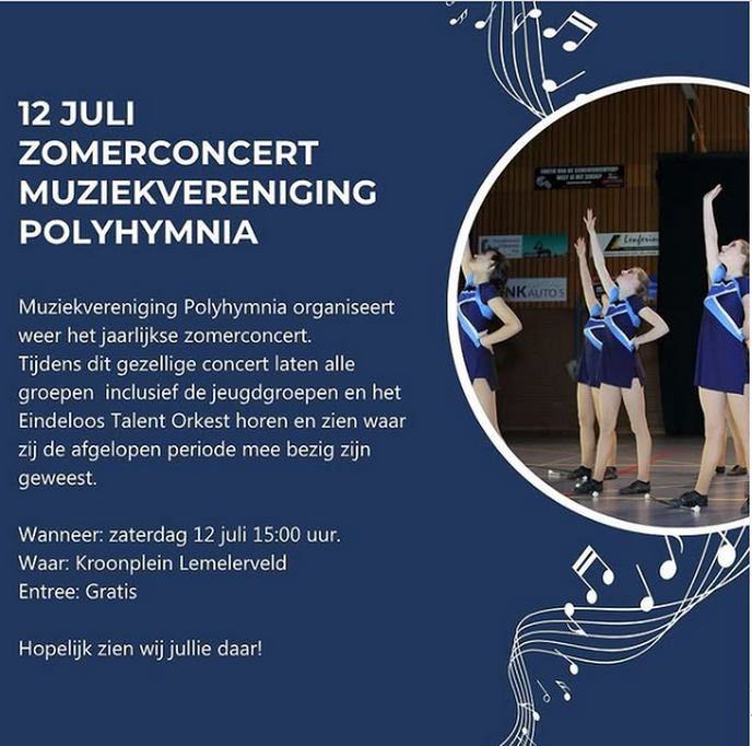 Vandaag zomerconcert in Lemelerveld - Foto: Ingezonden foto