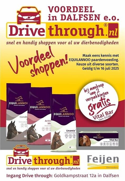 Equilannoo Actie – Dier all in Dalfsen