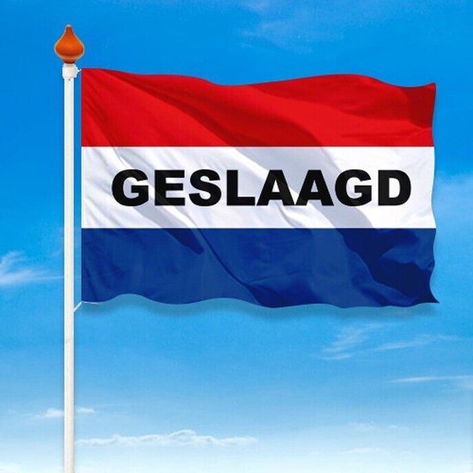 Alle leerlingen 4 vmbo-tl zijn geslaagd! - Foto: Ingezonden foto
