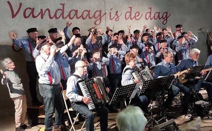 De Stuwzangers waren te gast bij De Damhoeve - Foto: Ingezonden foto