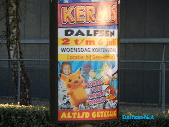 Binnenkort weer kermis in Dalfsen - Foto: Willy