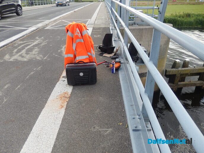 Kleine aanvaring op de Vecht - Foto: Willy