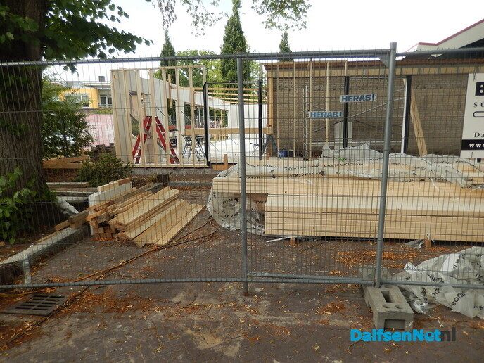 Voortgang aanbouw groepspraktijk huisartsen - Foto: Willy