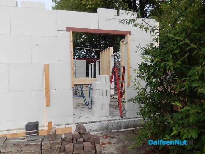 Voortgang aanbouw groepspraktijk huisartsen - Foto: Willy