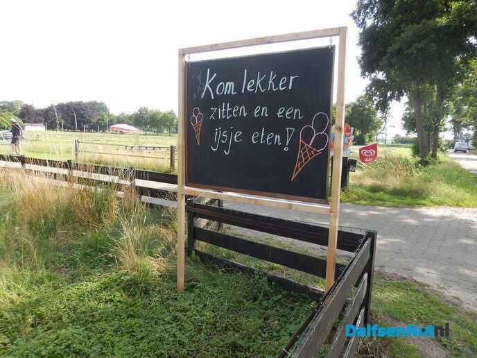 Even afstappen voor een lekker handijsje