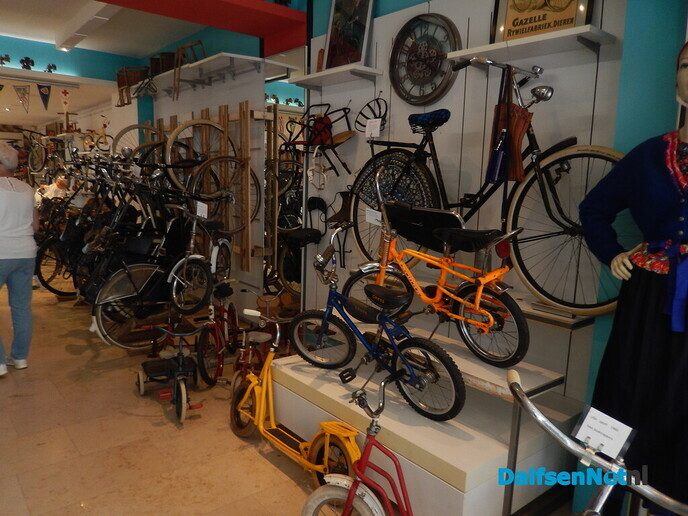 Ommen heeft een echt historisch fietsmuseum - Foto: Willy