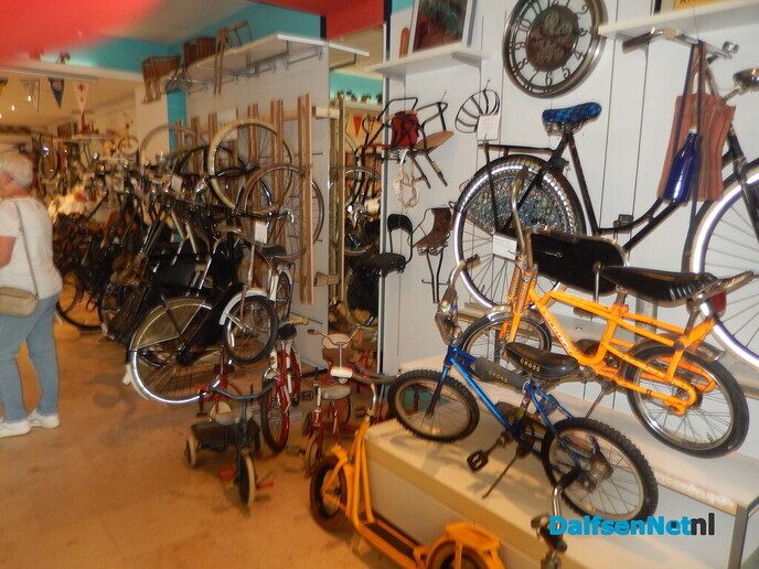 Ommen heeft een echt historisch fietsmuseum - Foto: Willy