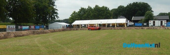Het autorodeo parcours is er klaar voor - Foto: Willy