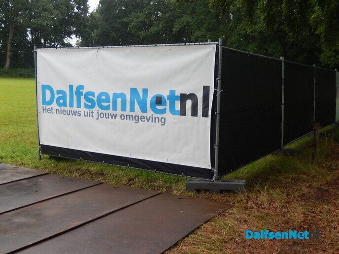 Het autorodeo parcours is er klaar voor - Foto: Willy