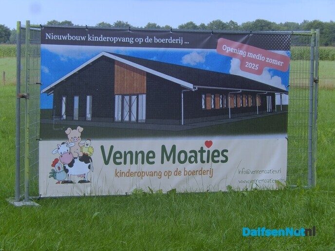 Dalfsen is zeer binnenkort een agrarische kinderopvang rijker - Foto: Willy